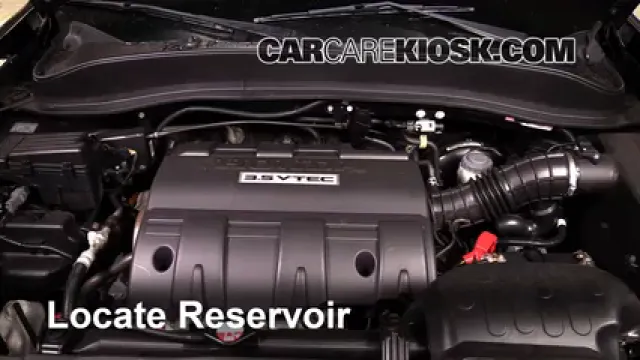 2013 Honda Ridgeline RTL 3.5L V6 Windshield Washer Fluid Add Fluid
